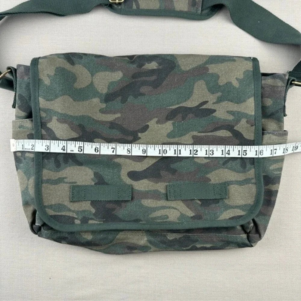Sweetbriar Classic Messenger Bag Camo Canvas Shoulder Crossbody Laptop Bag